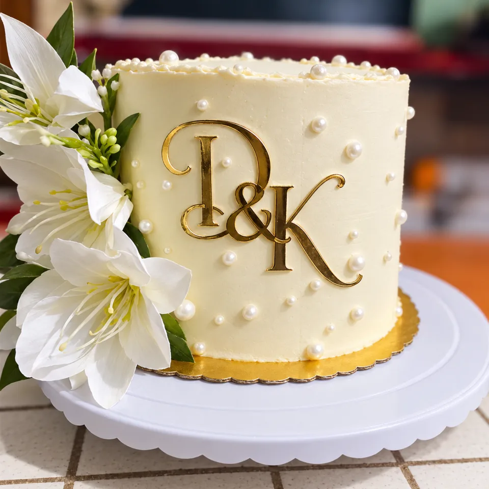 Engagement cake
