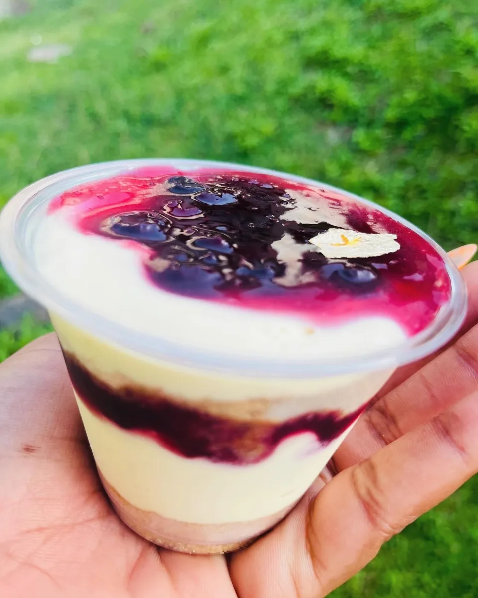 No bake cheesecake cups