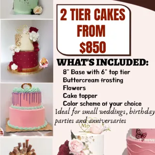 Budget Friendly Wedding Cake